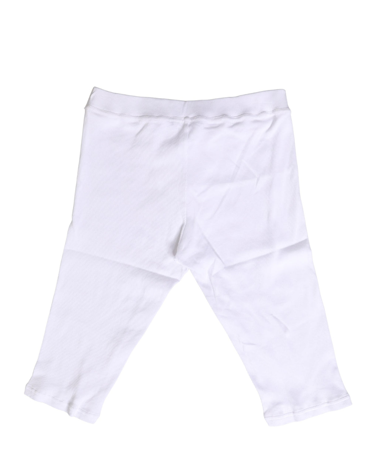 Dolce & Gabbana White Cotton Short Johns Men Pants Men's Underwear