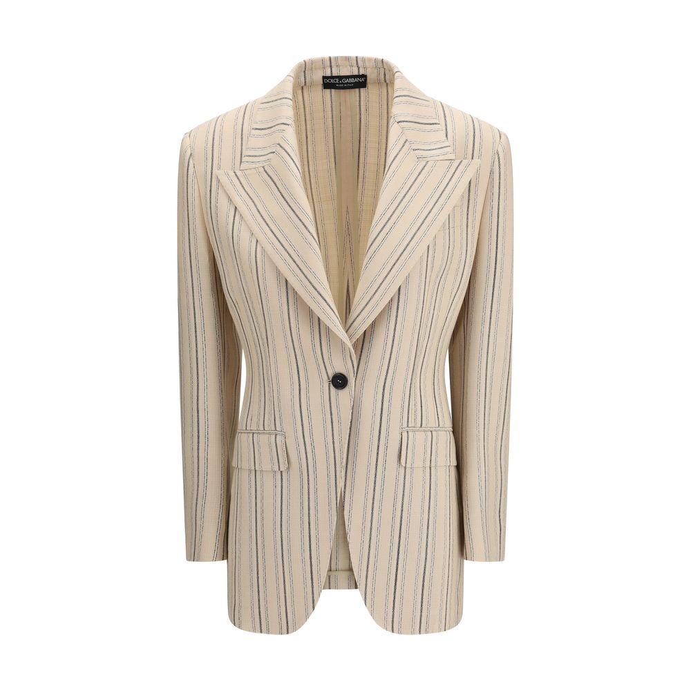 Dolce & Gabbana Multicolor Viscose Full-Length Women's Jacket