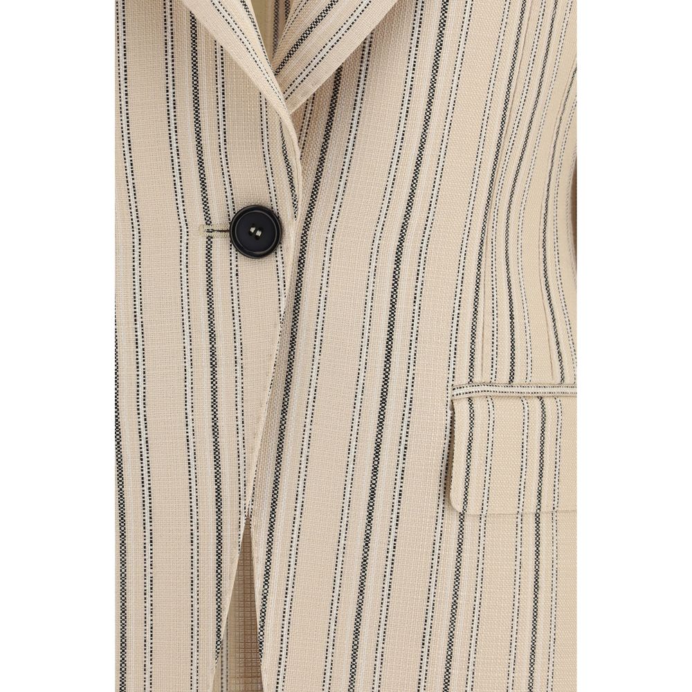 Dolce & Gabbana Multicolor Viscose Full-Length Women's Jacket