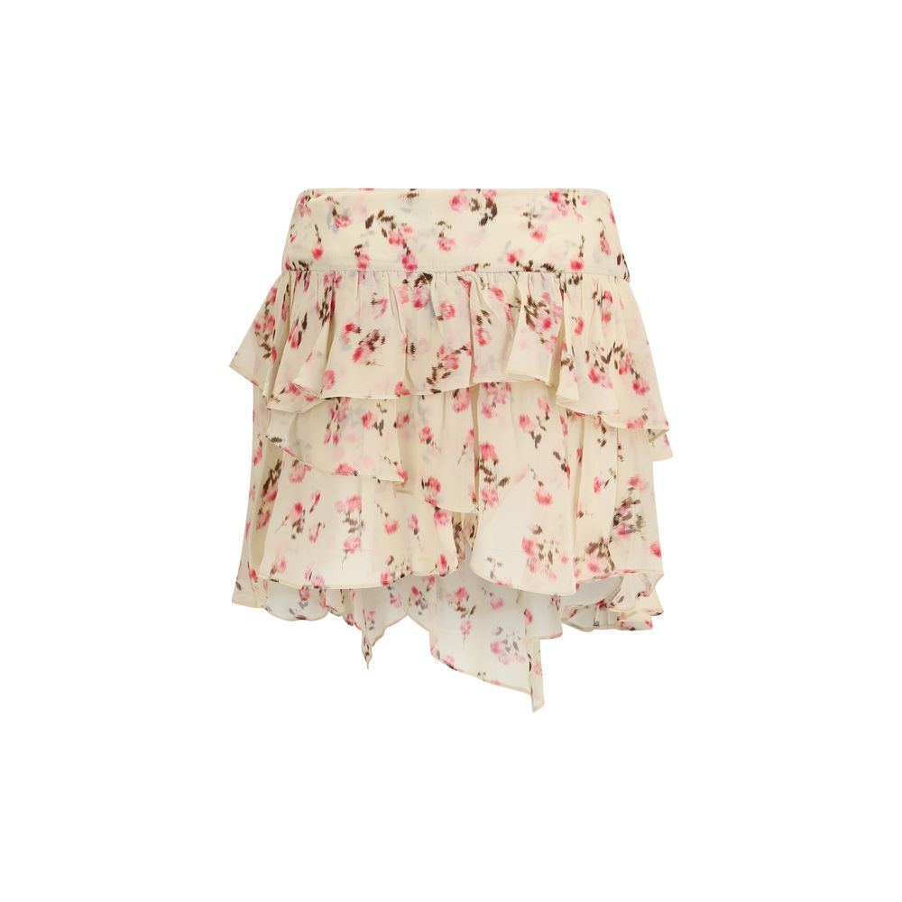 Isabel Marant Étoile Beige Viscose Mini Women's Skirt