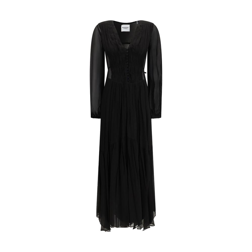 Isabel Marant Étoile Black Viscose Casual Women's Dress