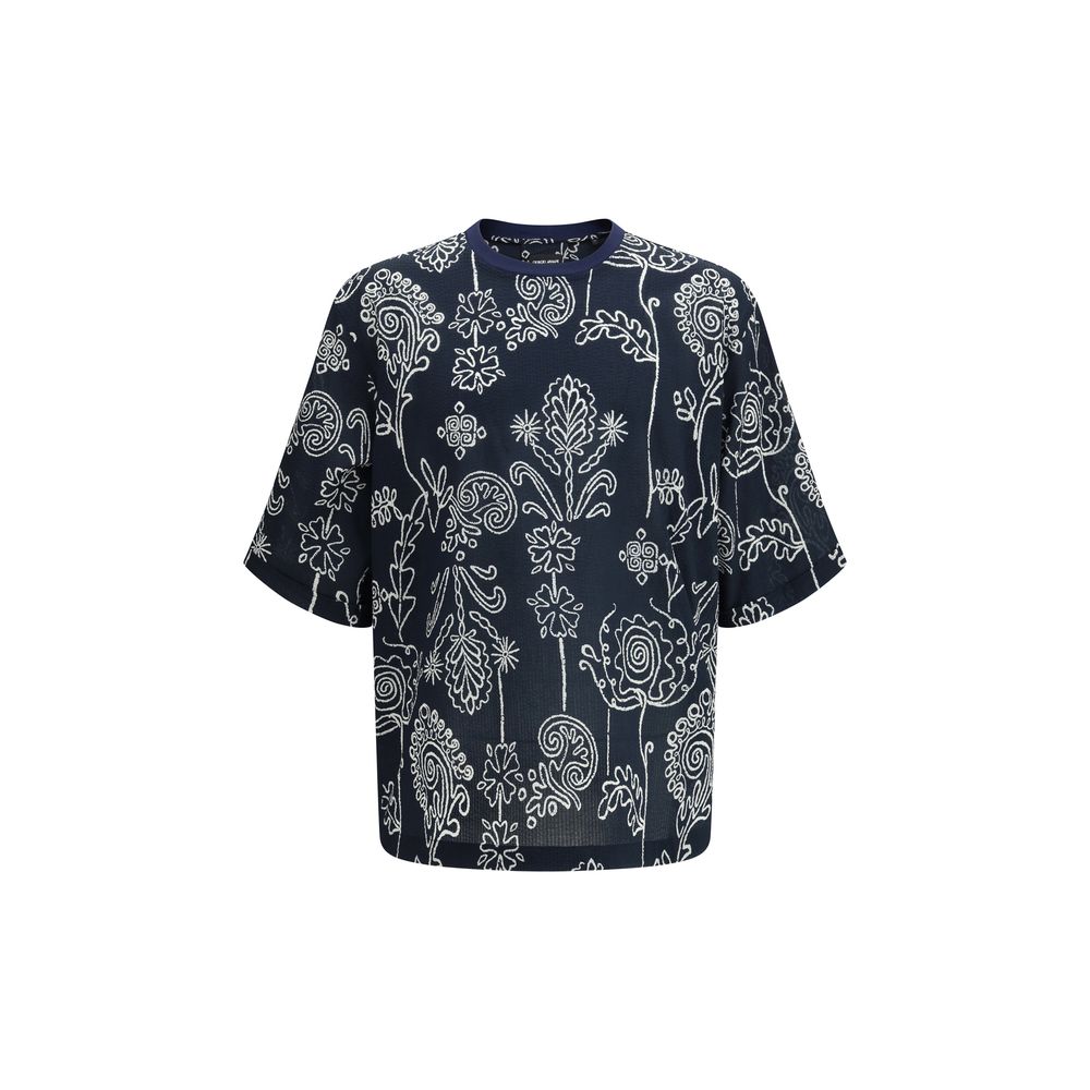 Giorgio Armani Multicolor Cotton Men's T-Shirt