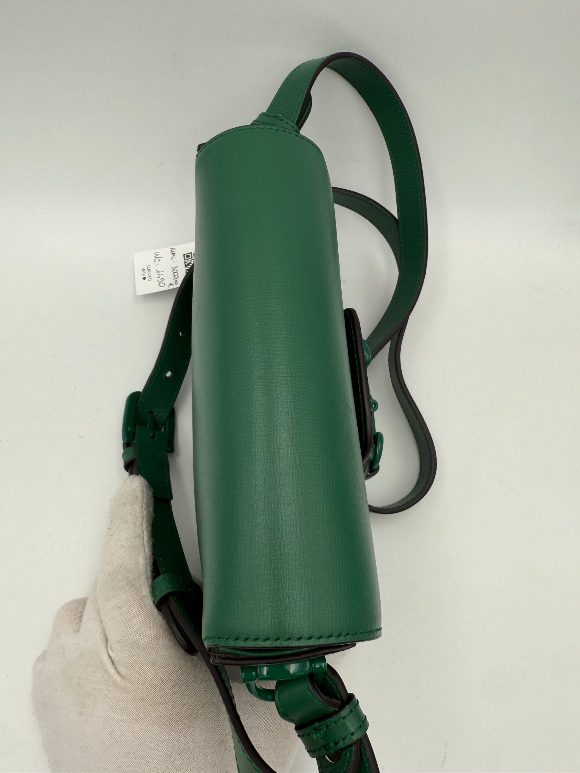 Gucci GUCCI HORSEBIT 1955 Emerald Women's Handbag (Pre-Owned)