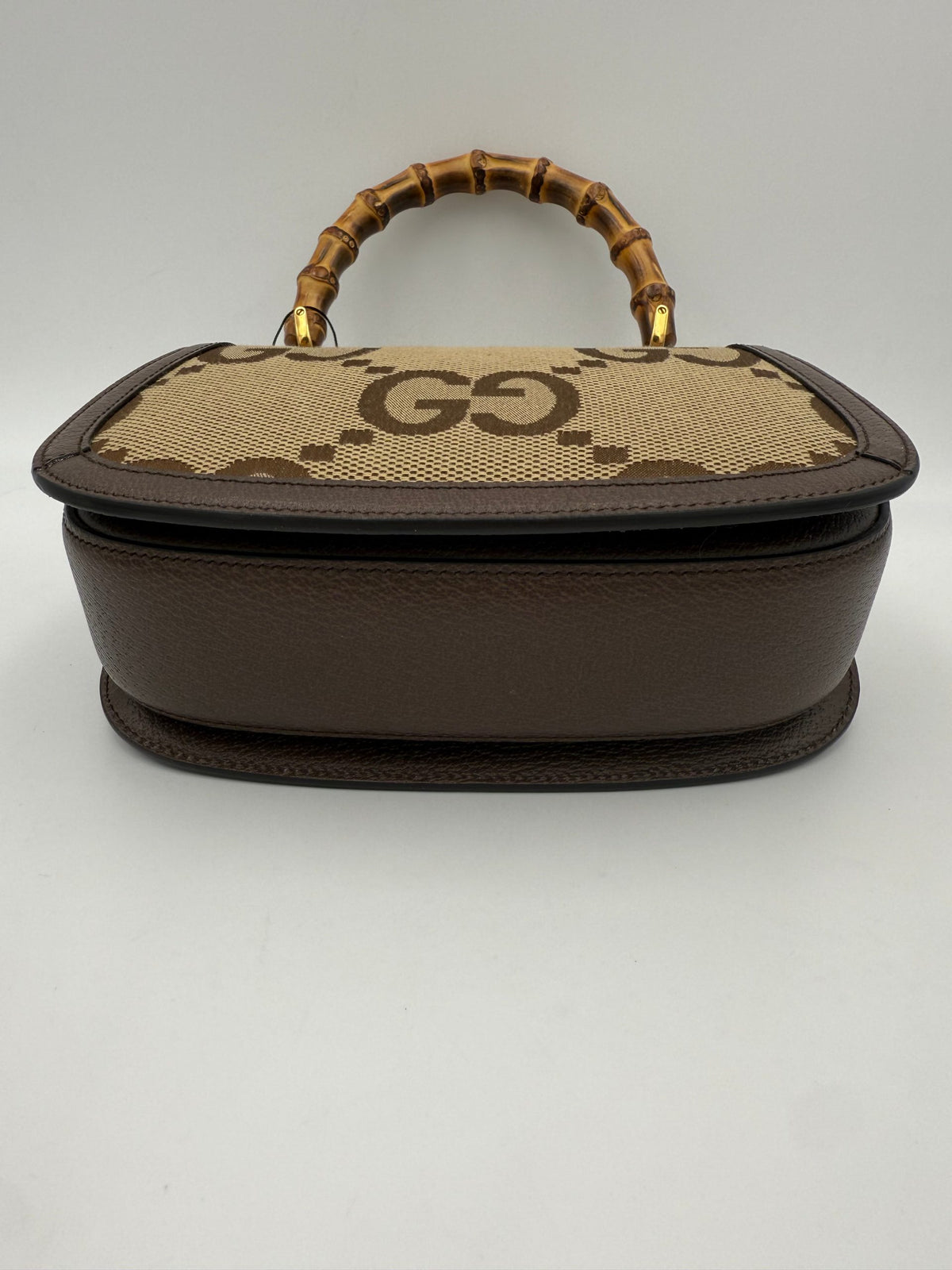 Gucci GUCCI BAMBOO 1947 GG Canvas Women's Handbag (Pre-Owned)