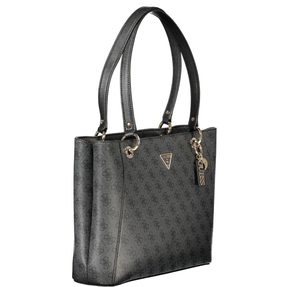 Guess Jeans Black Polyethylene Women Women's Handbag