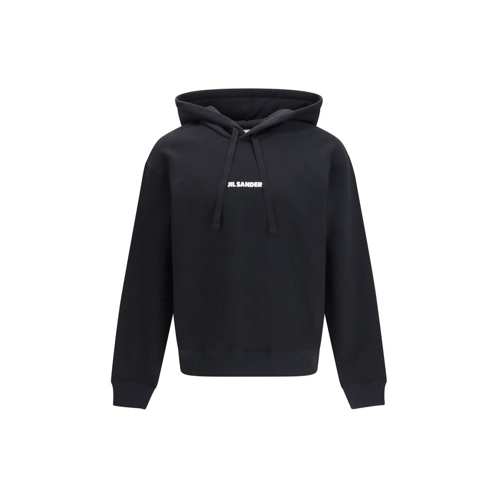 Jil Sander Black Cotton Men's Sweatshirt