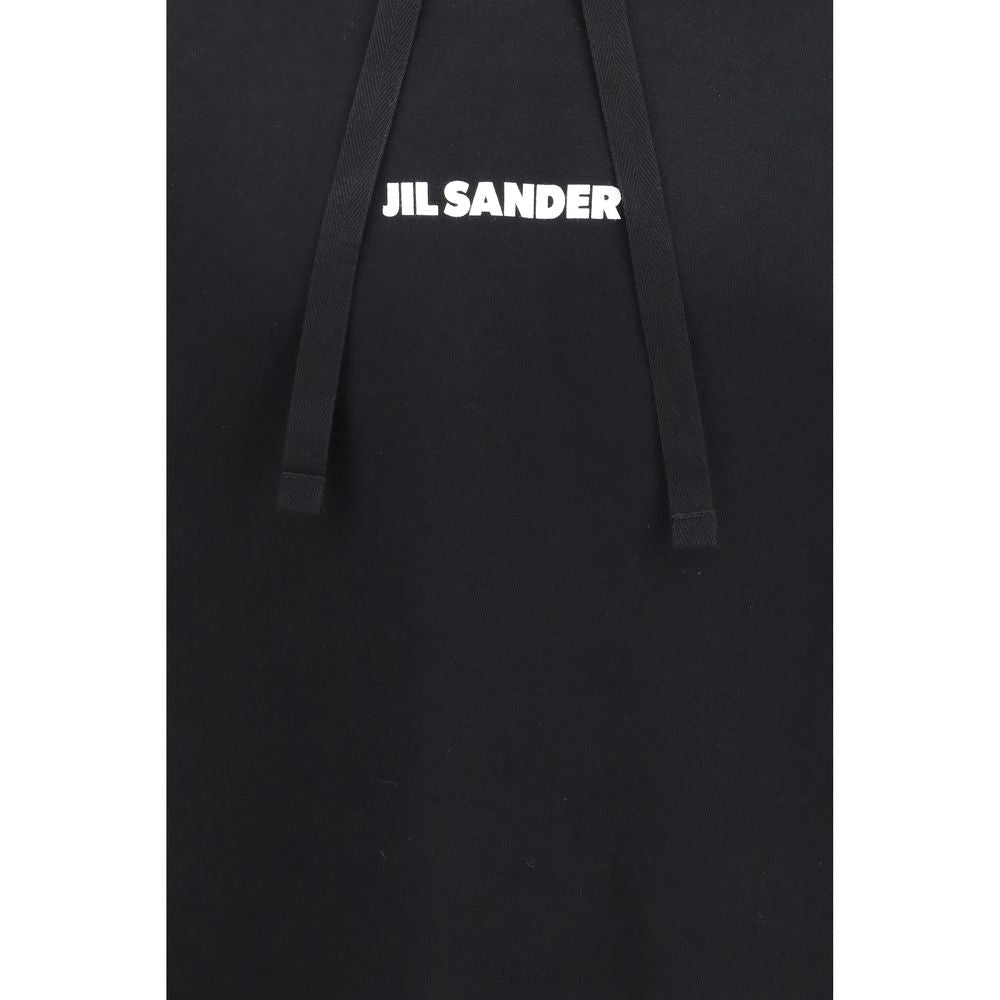Jil Sander Black Cotton Men's Sweatshirt