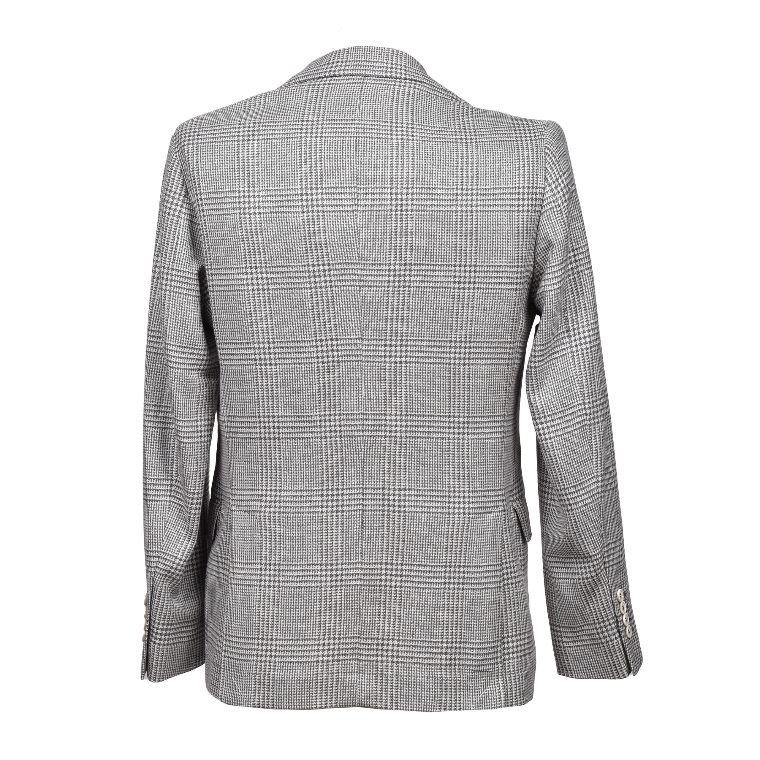 Brunello Cucinelli Gray Wool Men's Blazer