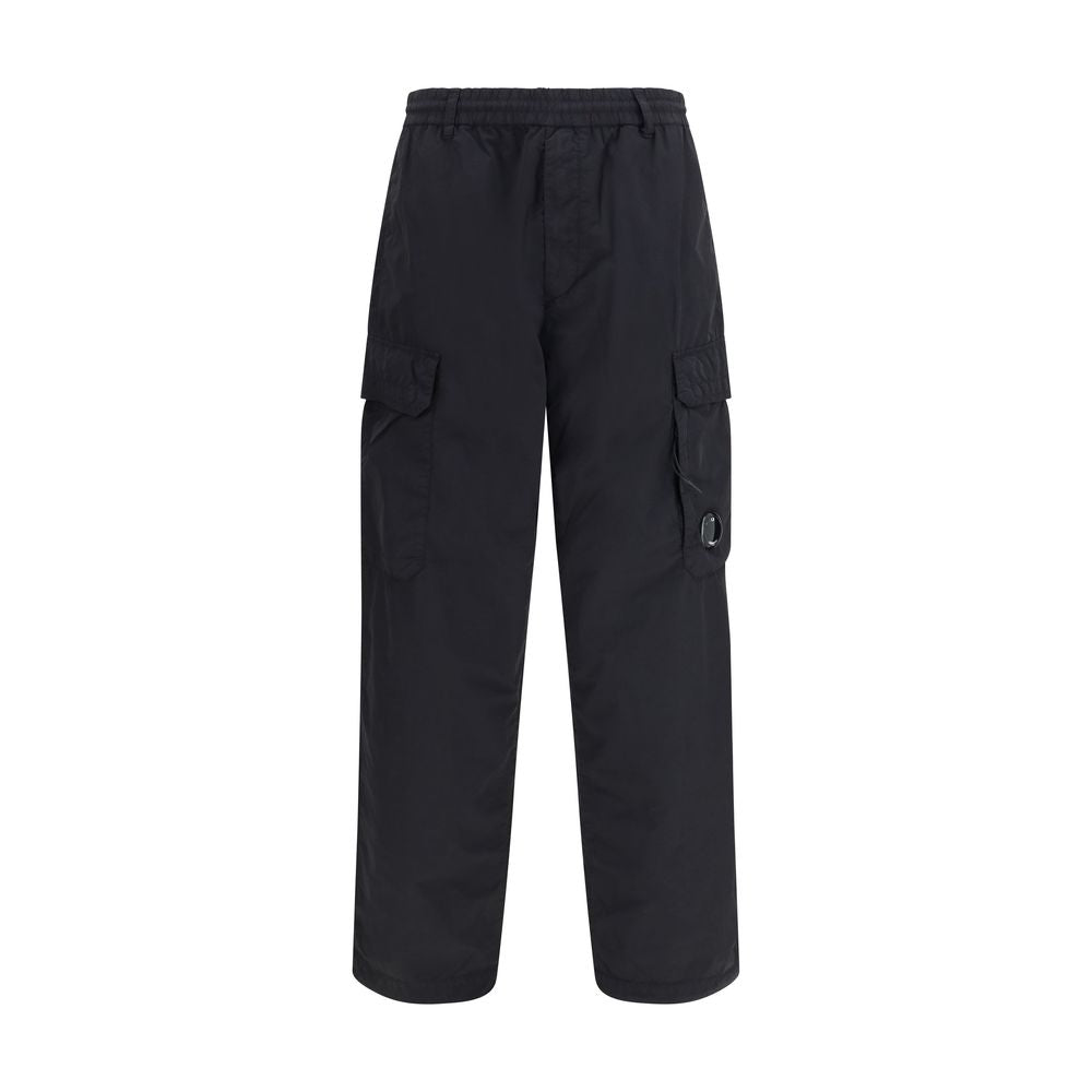 C.P. Company Black Polyamide Cargo Men's Pants