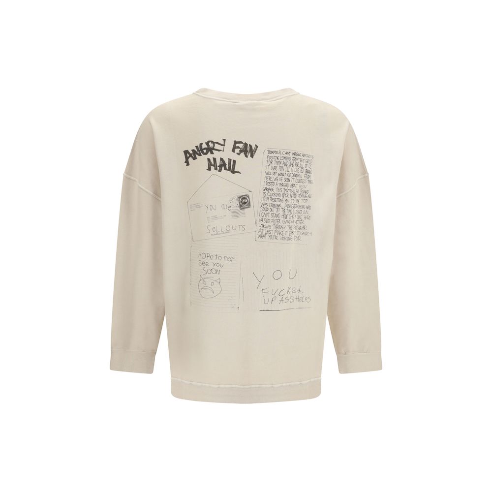 Our Legacy Beige Cotton Men's Sweatshirt