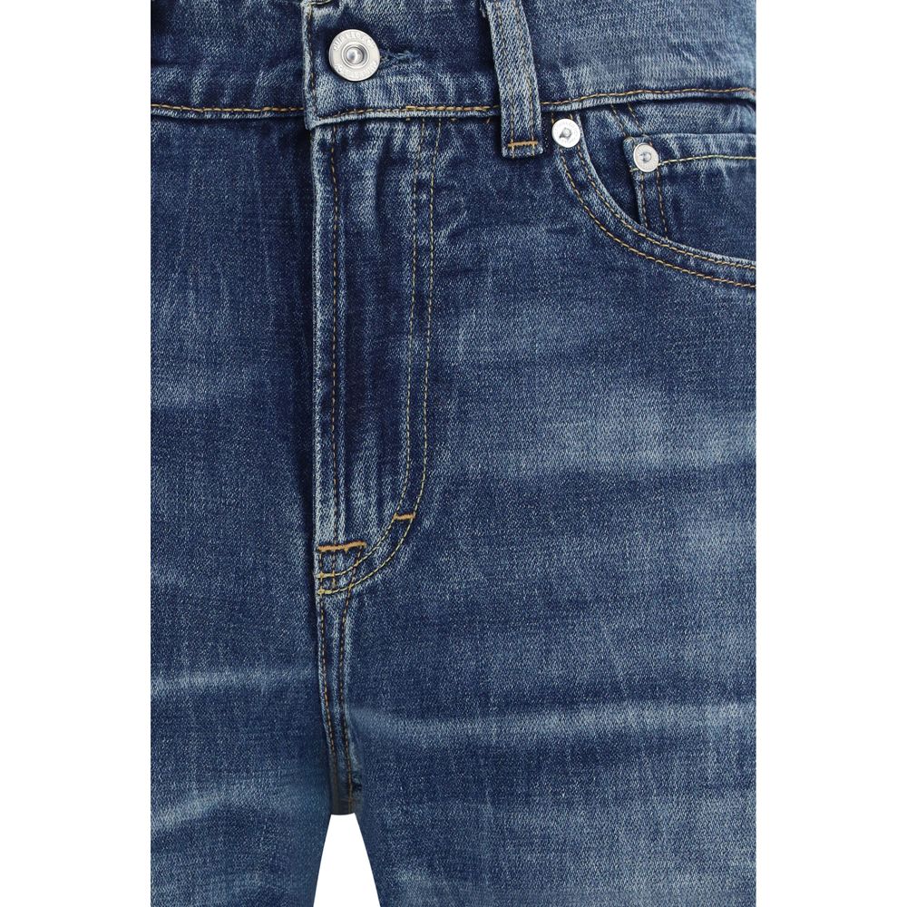 Our Legacy Blue Cotton Bootcut Women's Jeans