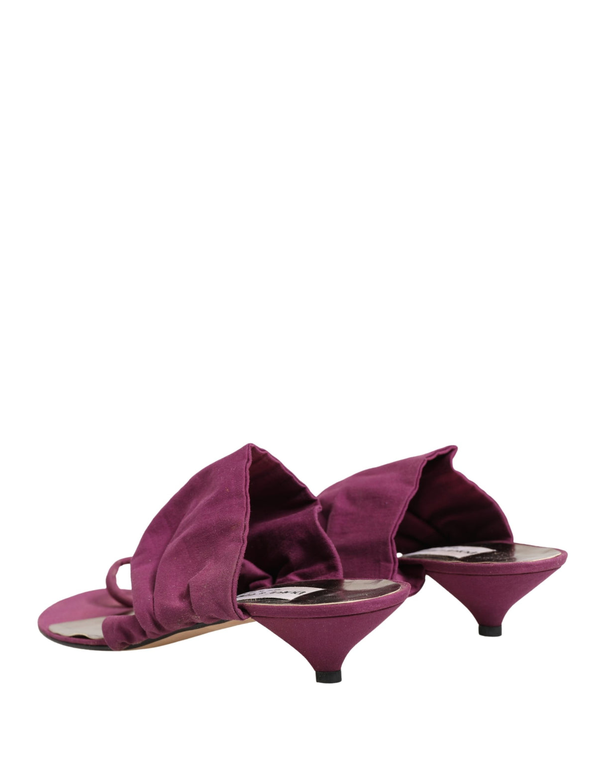 Dolce & Gabbana Violet Heels Sandals Women's Shoes (Pre-Owned)