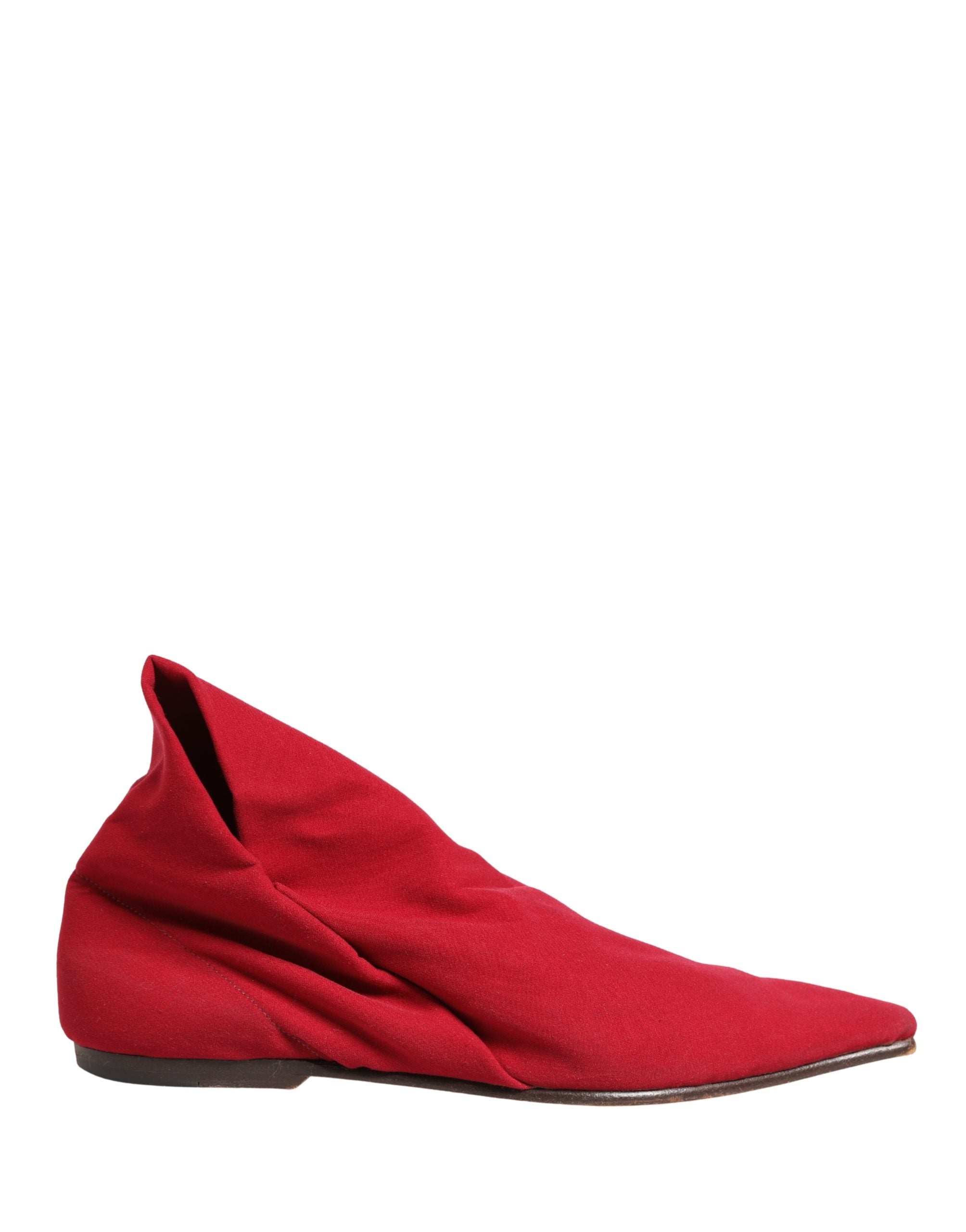 Dolce & Gabbana Red Suede Ankle Boots Women's Shoes (Pre-Owned)