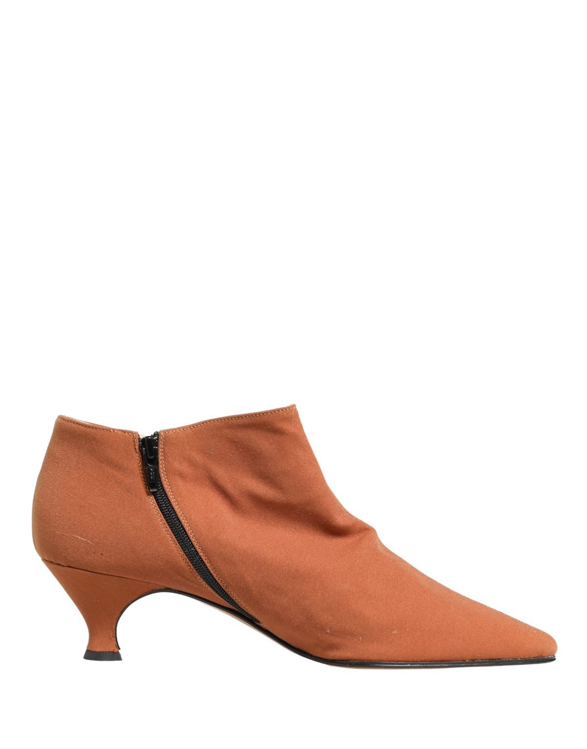 Dolce & Gabbana Brown Suede Ankle Boots Women's Shoes (Pre-Owned)