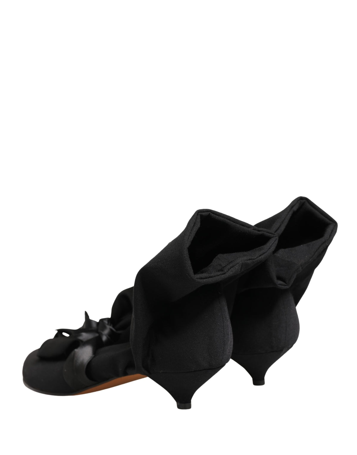 Dolce & Gabbana Black Suede Ankle Boots Women's Shoes (Pre-Owned)
