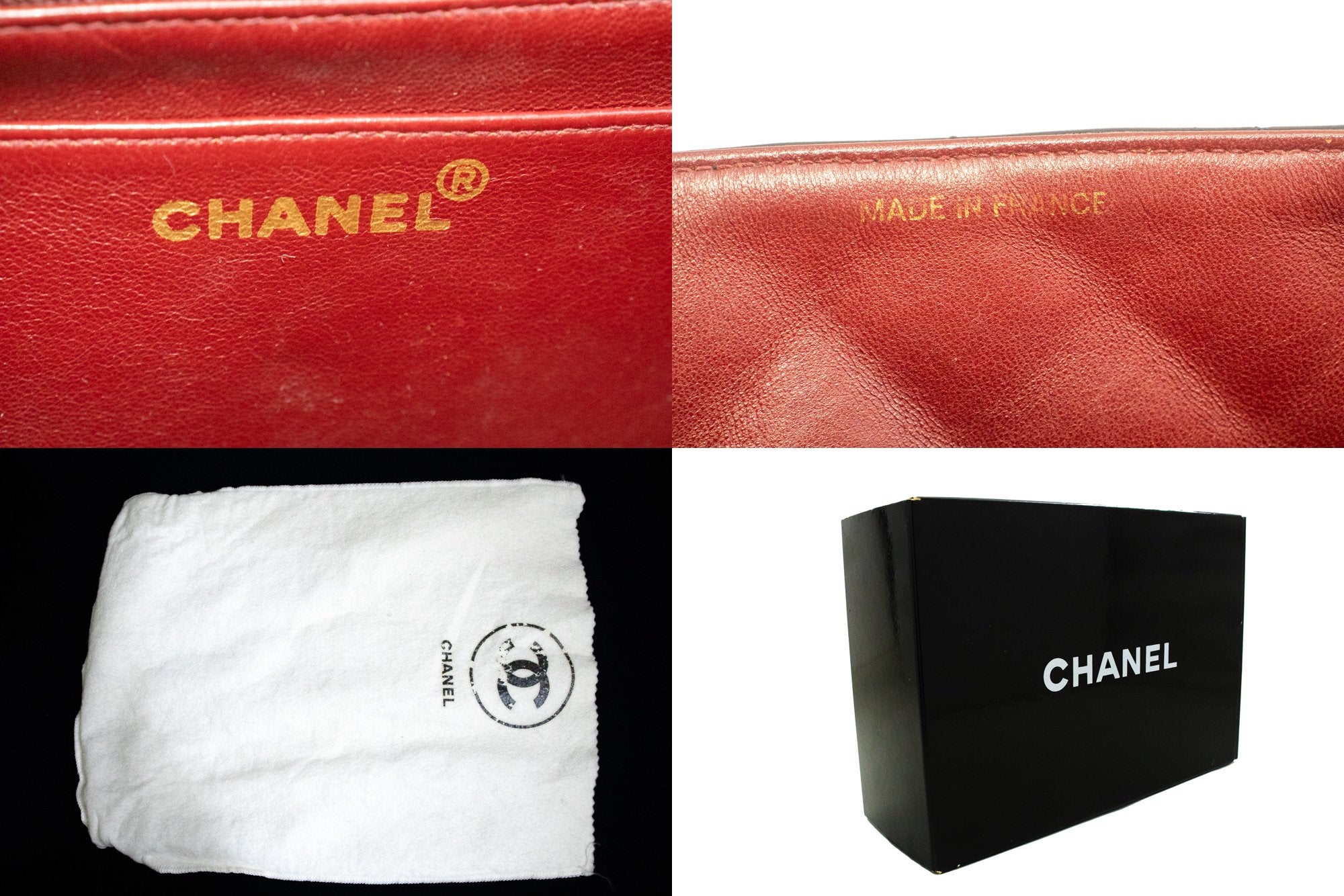 Chanel Diana Black Leather Shoulder Bag (Pre-Owned)