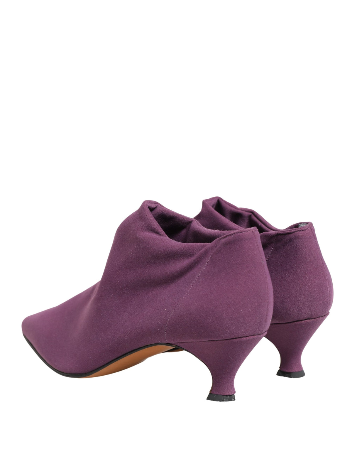 Dolce & Gabbana Women's Purple Suede Ankle Boots Women's Shoes