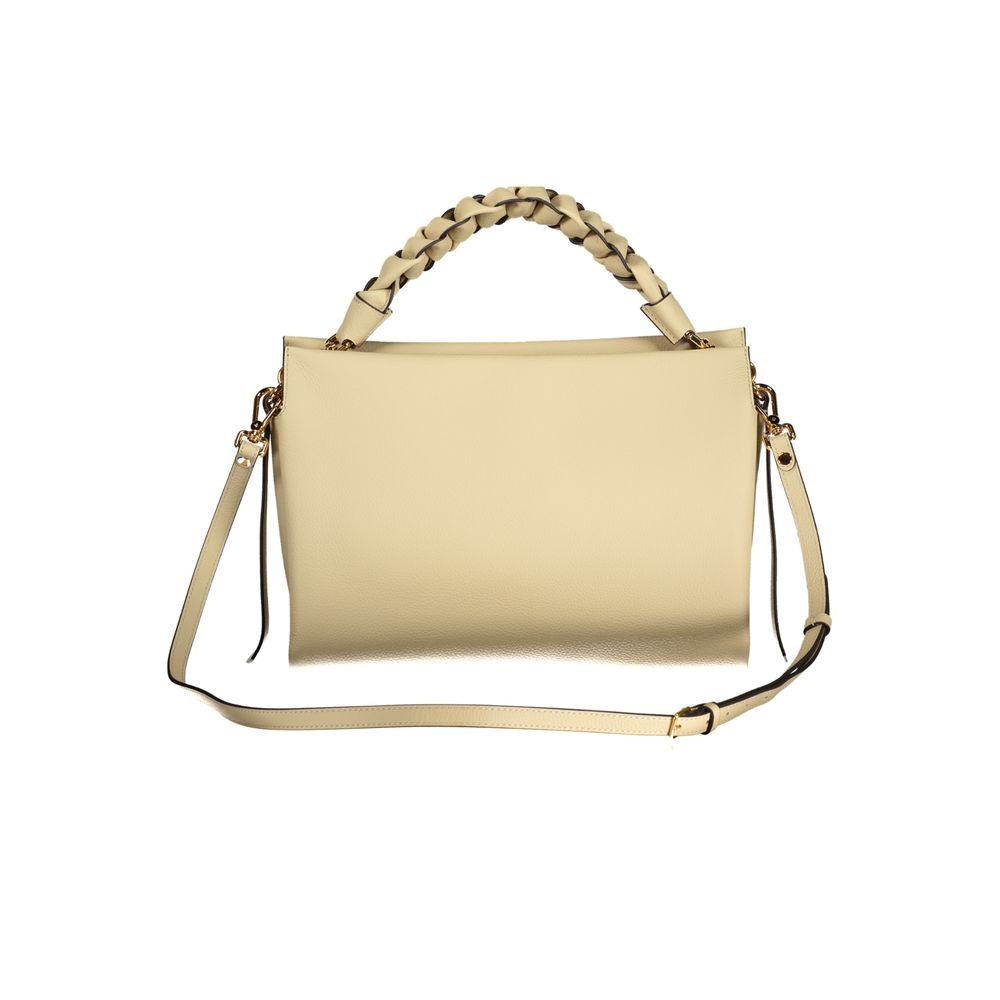 Coccinelle Beige Leather Women Women's Handbag