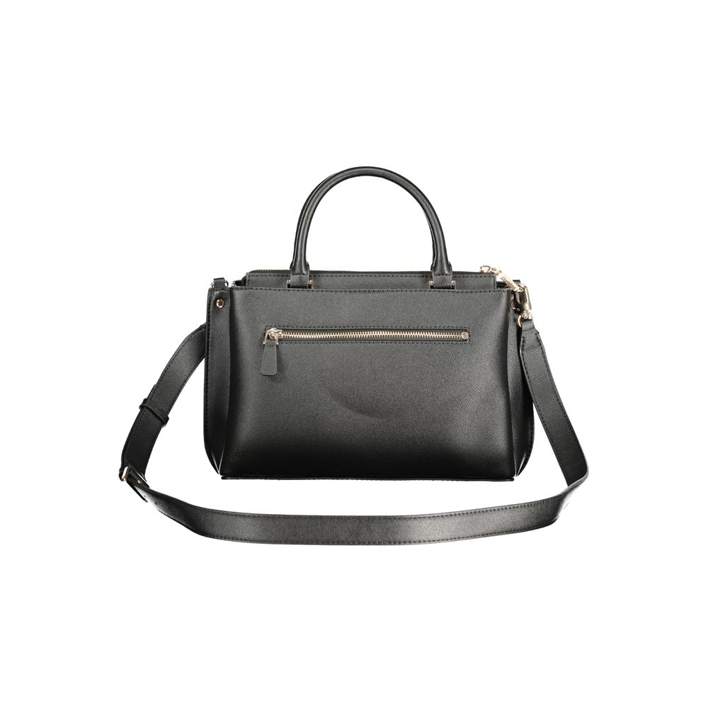 Guess Jeans Black Polyurethane Women Women's Handbag