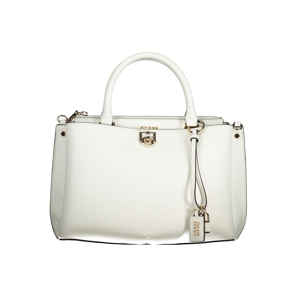 Guess Jeans White Polyurethane Women Women's Handbag