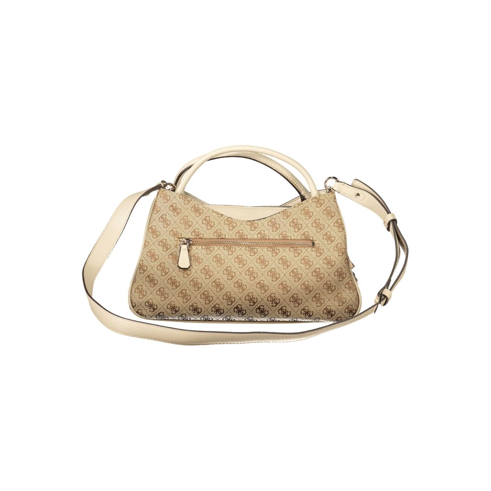 Guess Jeans Beige Poliuretano Women Women's Handbag