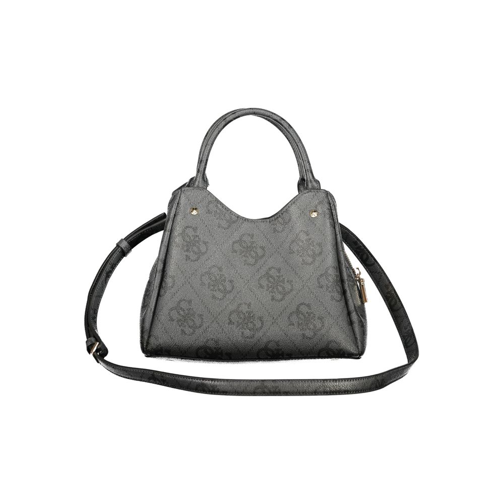 Guess Jeans Nero Poliuretano Women Women's Handbag