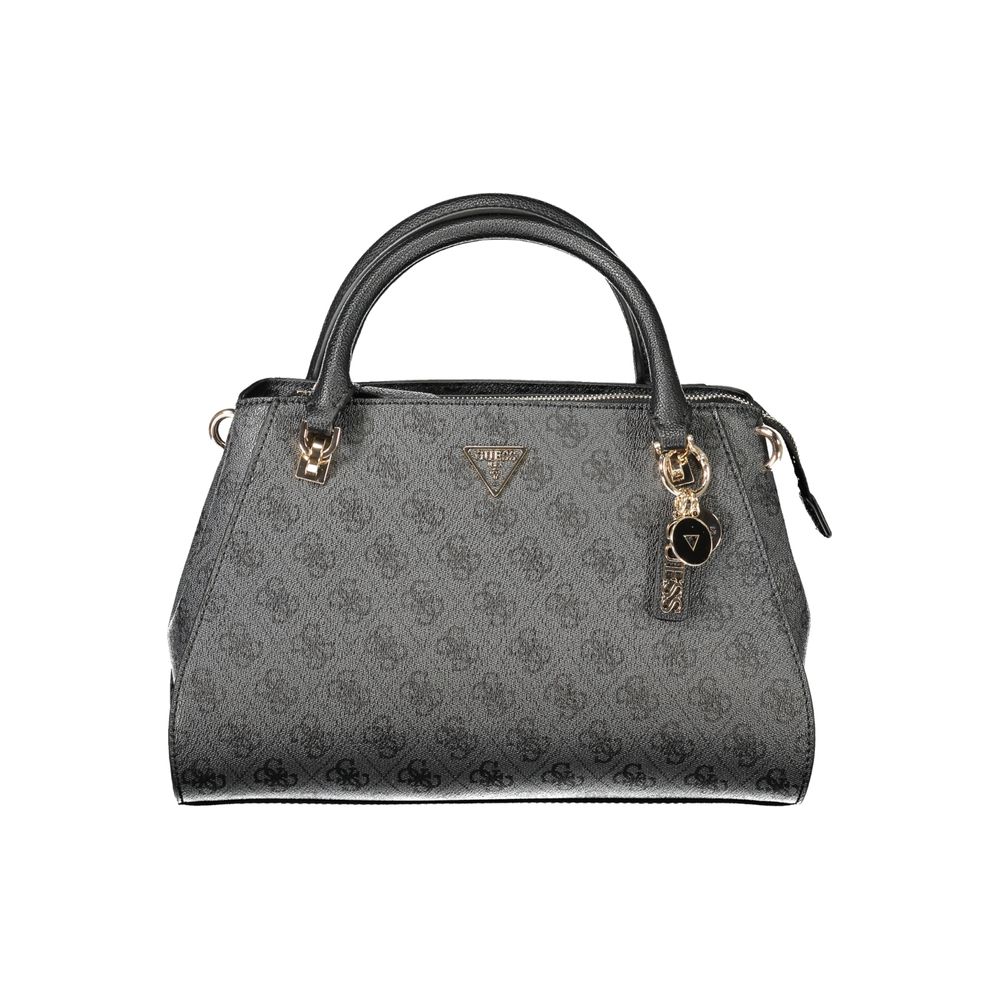 Guess Jeans Black Polyurethane Women Women's Handbag