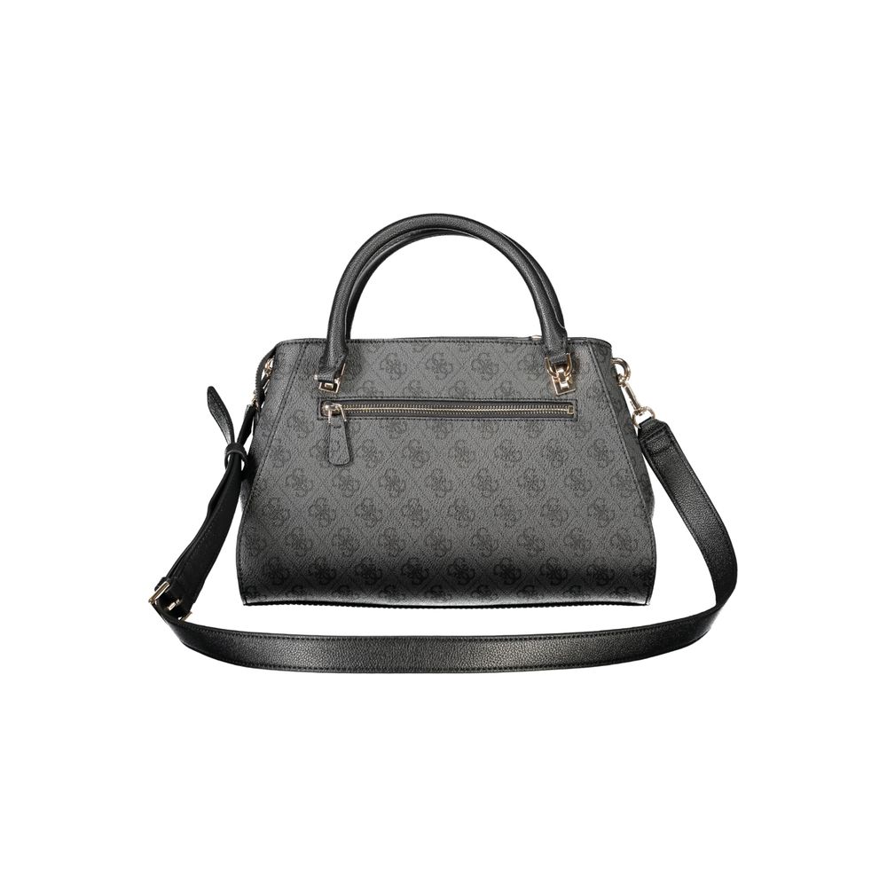 Guess Jeans Black Polyurethane Women Women's Handbag
