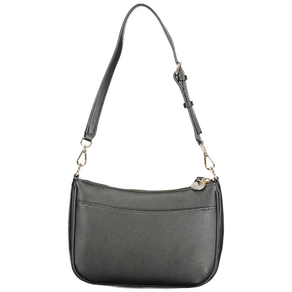 Guess Jeans Black Polyurethane Women's Women's Handbag