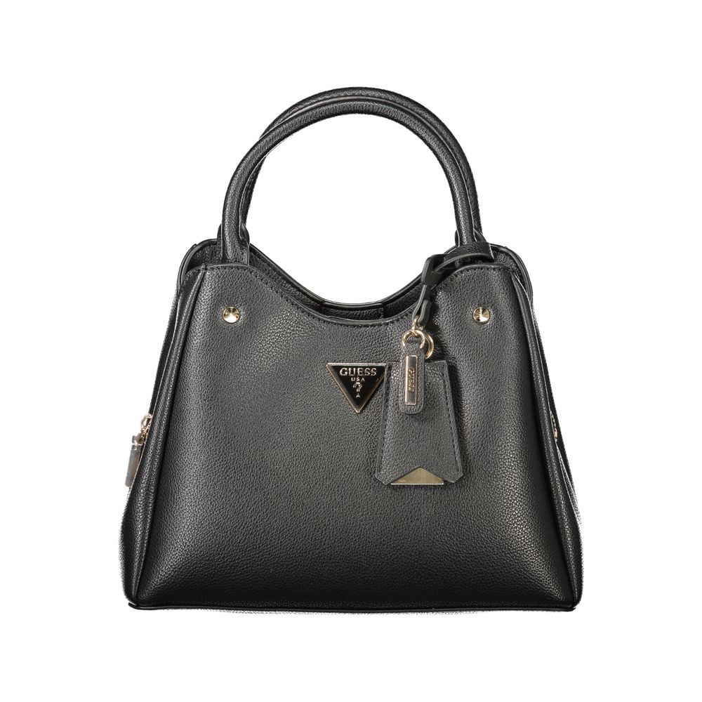 Guess Jeans Black Polyurethane Women Women's Handbag