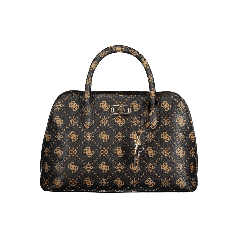 Guess Jeans Marrone Polyurethane Woman Women's Handbag