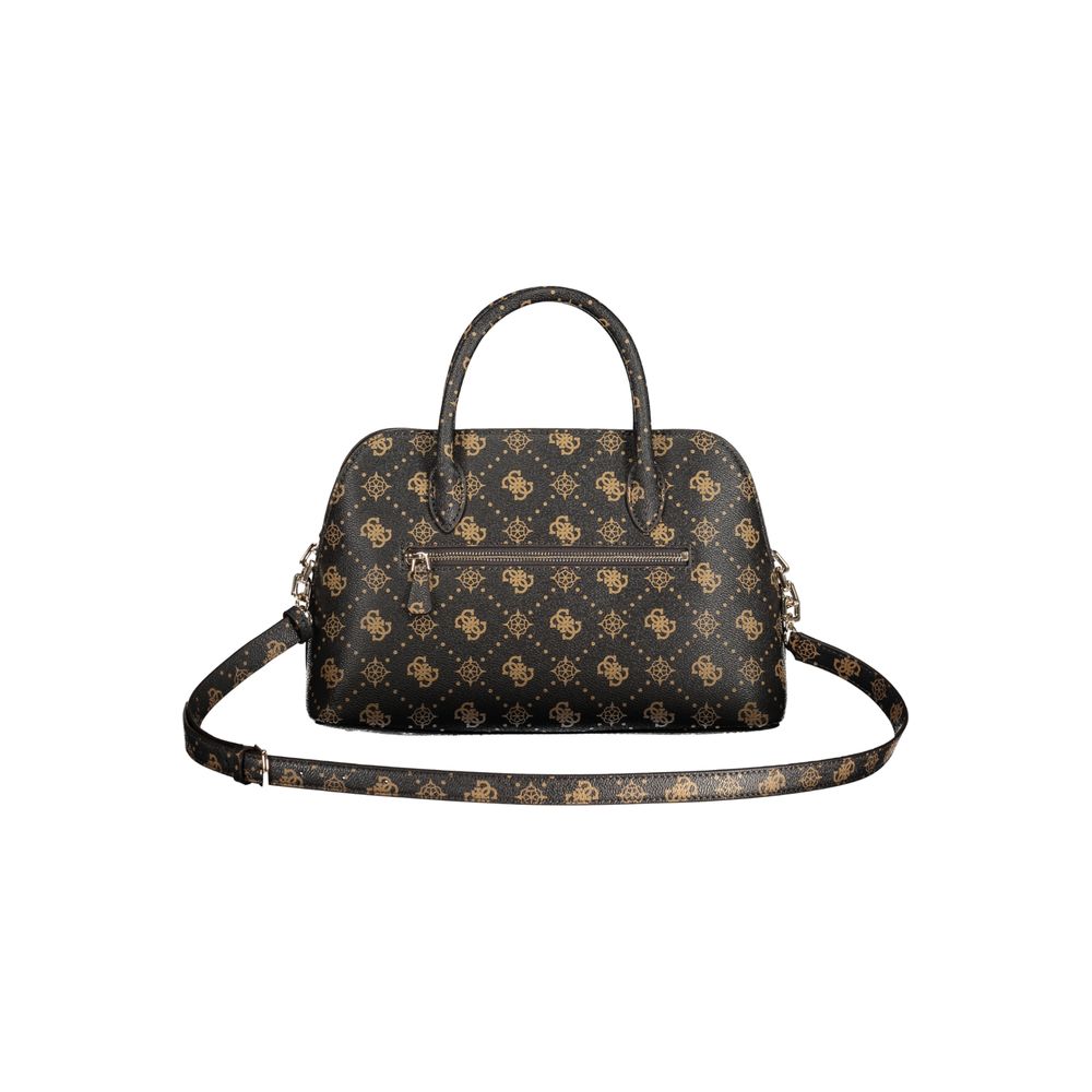 Guess Jeans Marrone Polyurethane Woman Women's Handbag