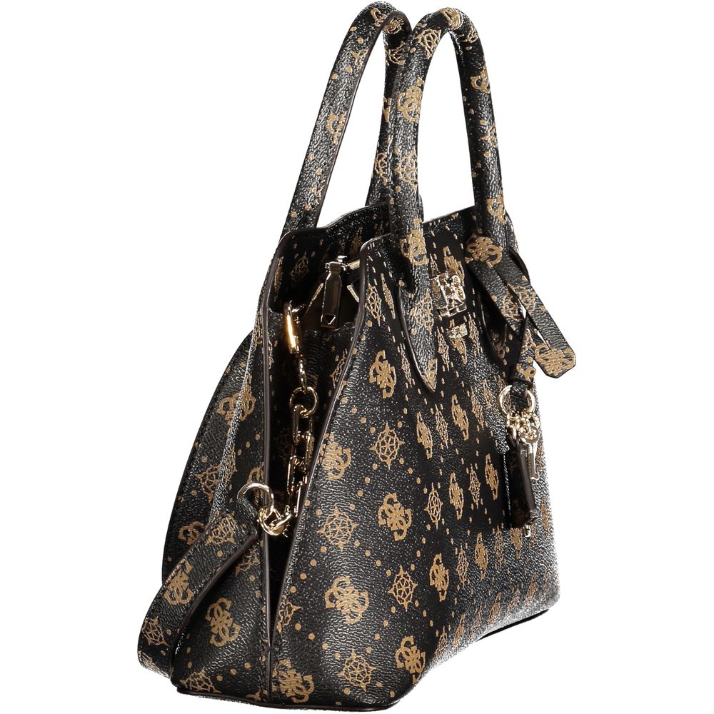 Guess Jeans Marrone Polyurethane Woman Women's Handbag