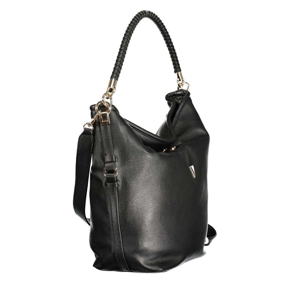 Guess Jeans Nero Polyurethane Women Shoulder Women's Bag