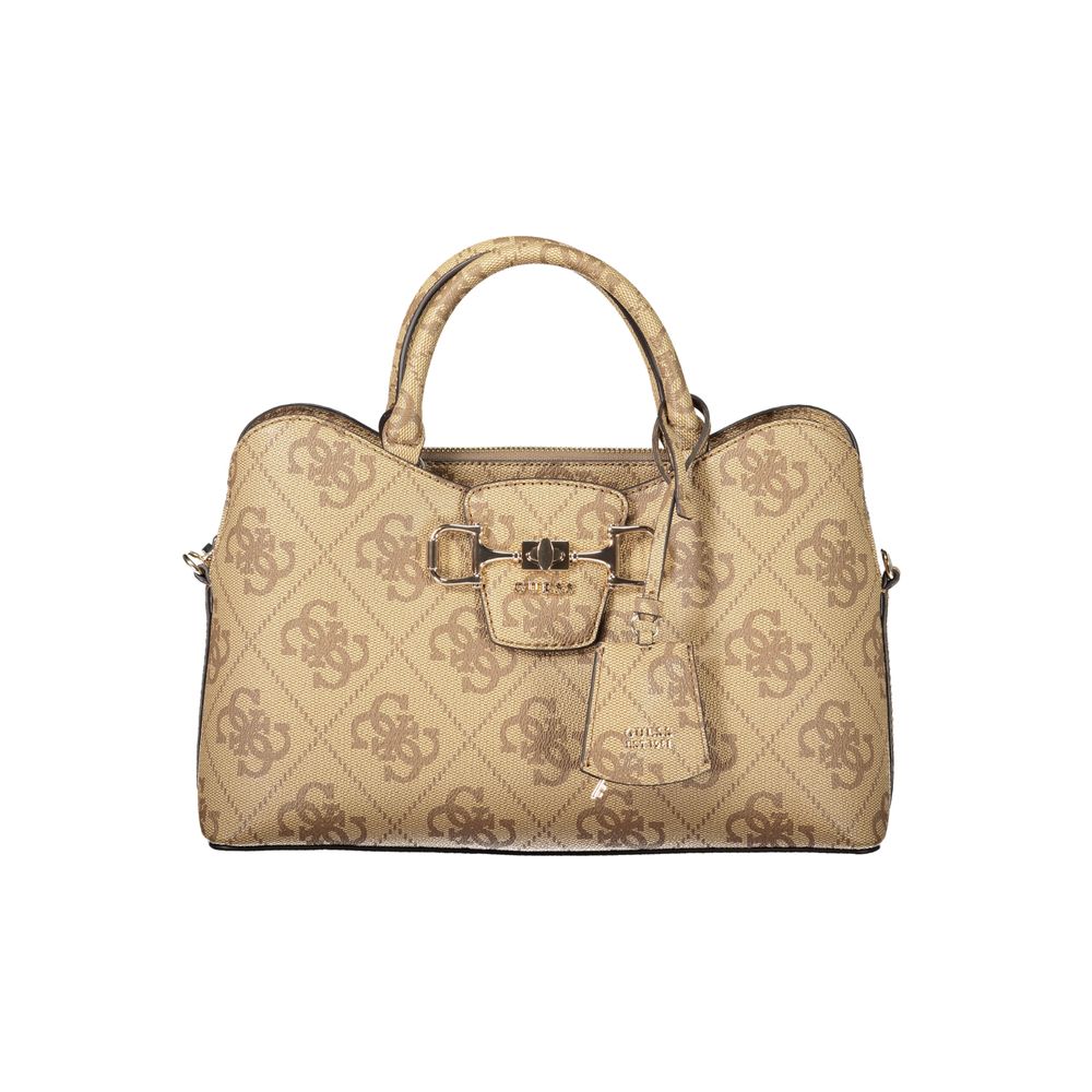 Guess Jeans Black Polyurethane Women Women's Handbag