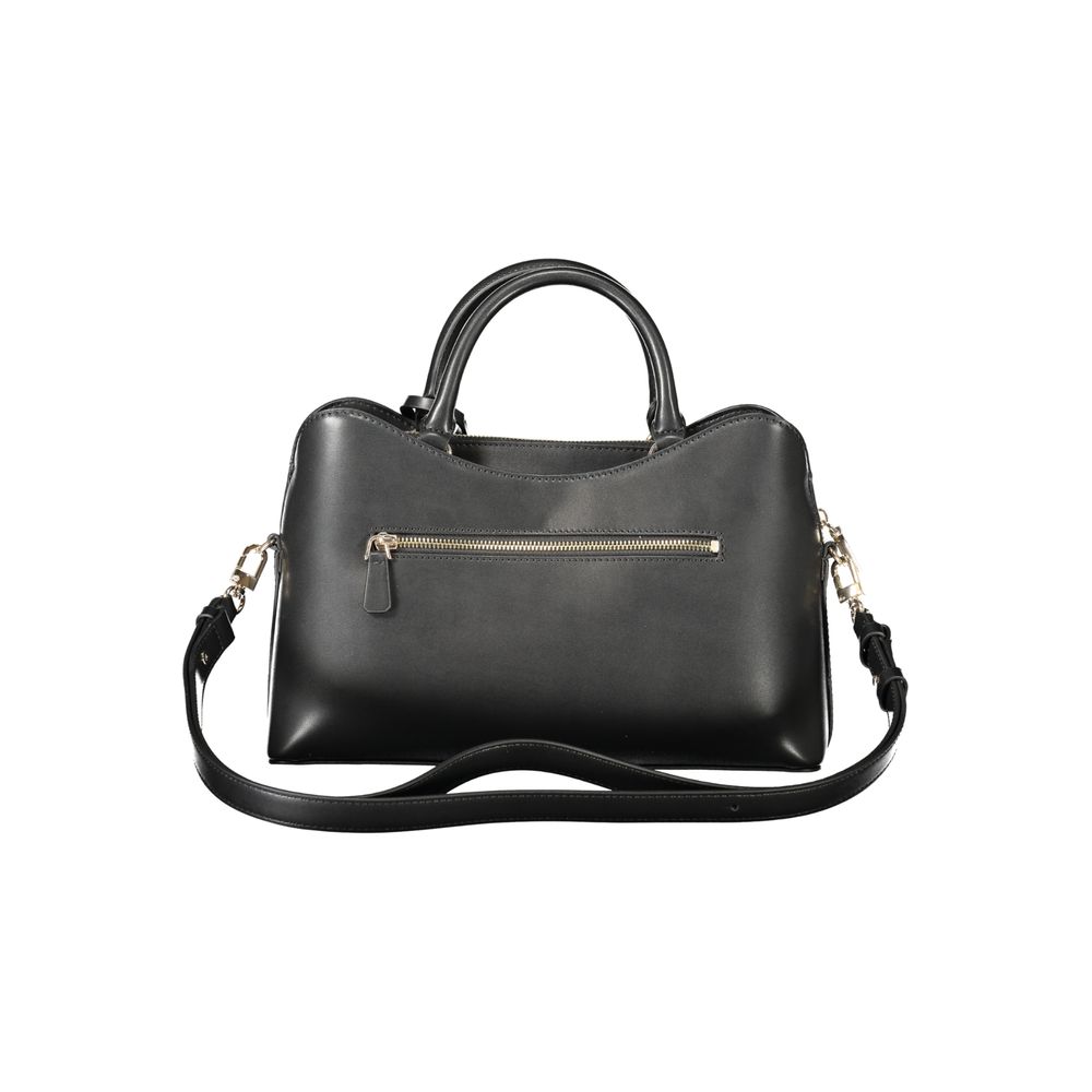 Guess Jeans Black Polyurethane Women's Women's Handbag
