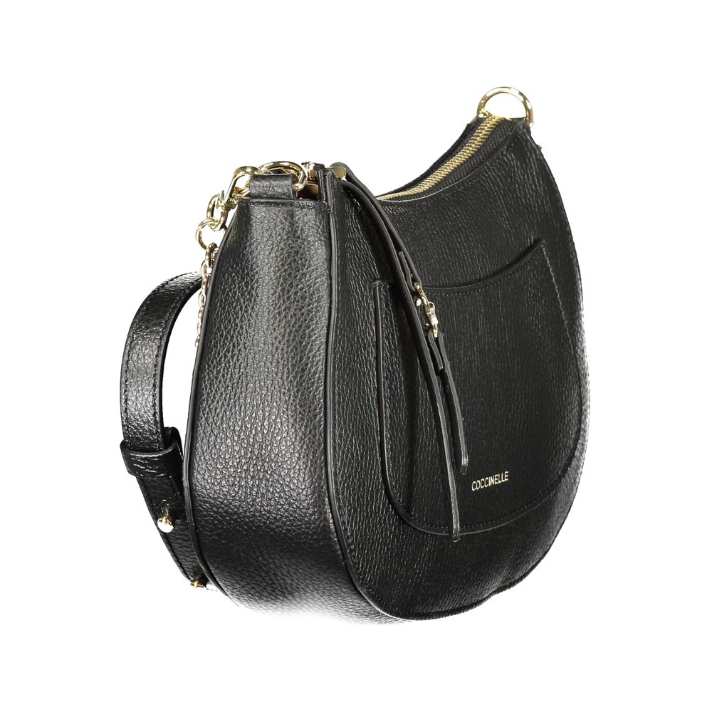 Coccinelle Nero Leather Women Women's Handbag