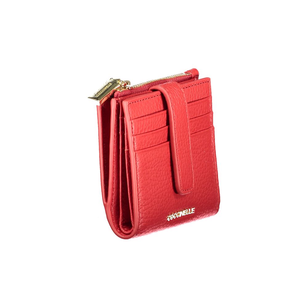 Coccinelle Rosso Leather Women's Women's Wallet