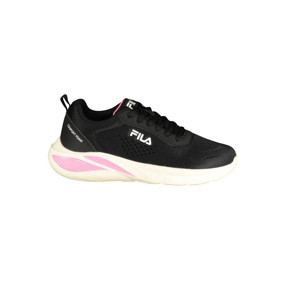 Fila Black Polyester Women Women's Sneaker