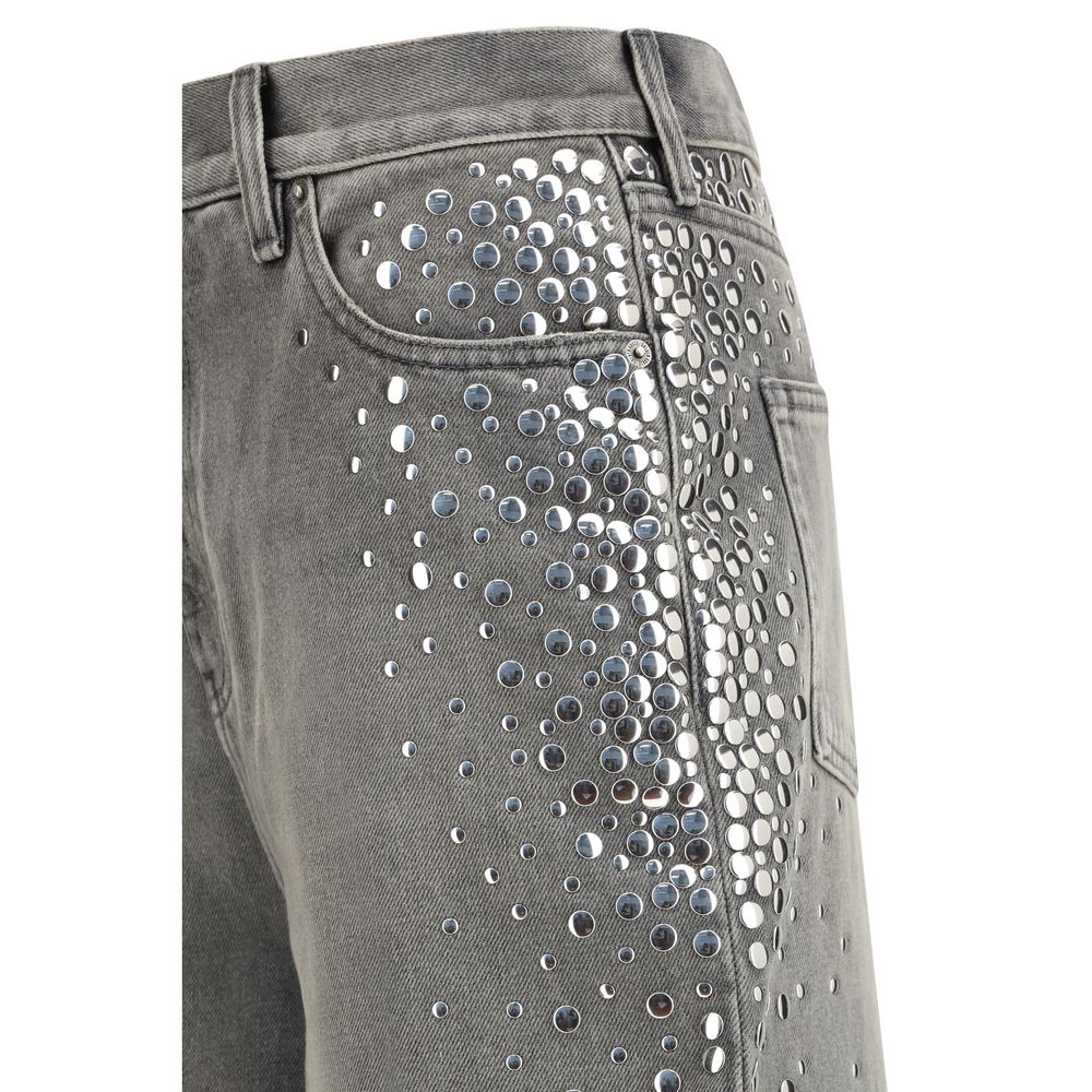 Golden Goose Gray Cotton Jeans Women's Denim