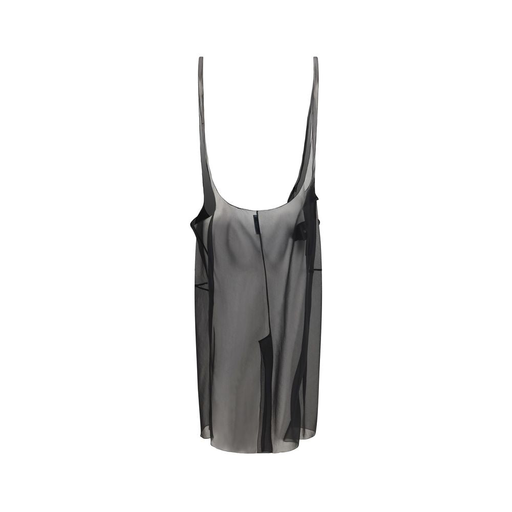 Prada Black Polyester Midi Women's Skirt