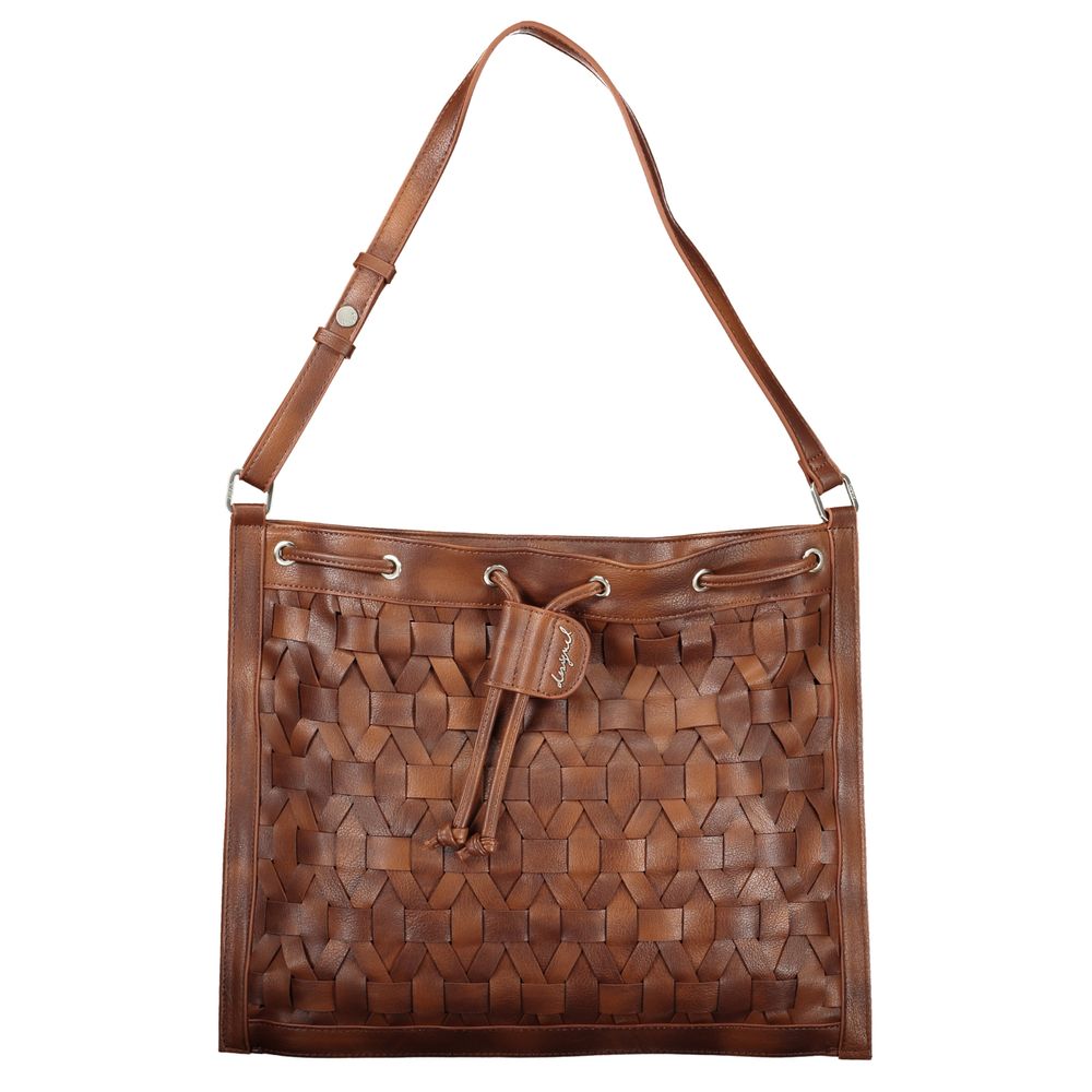 Desigual Camel Polyurethane Women Women's Backpack