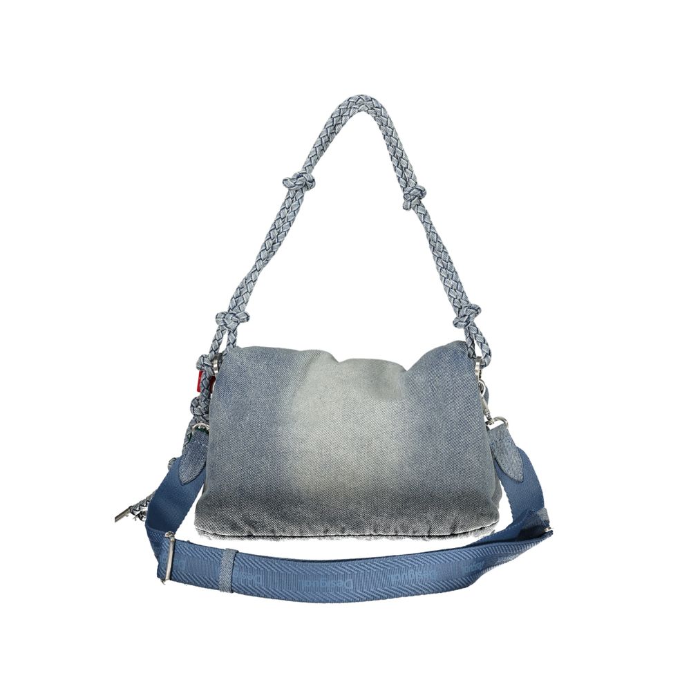 Desigual Blue Cotton Women Women's Handbag