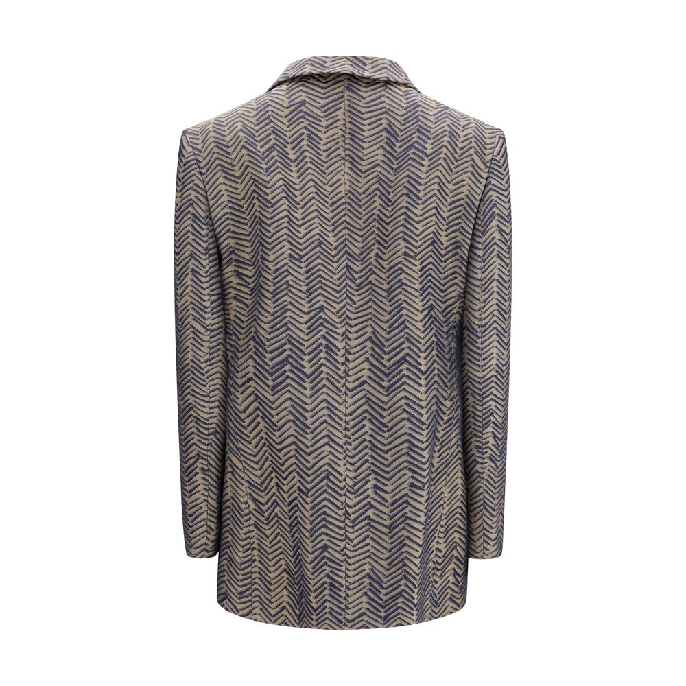 Giorgio Armani Beige Viscose Women's Blazer