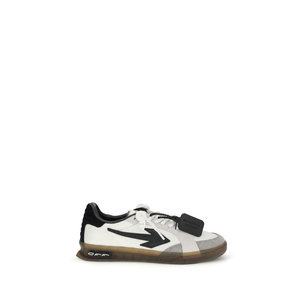 Off-White Multicolor Calf Leather Bos Taurus Low Top Men's Sneakers