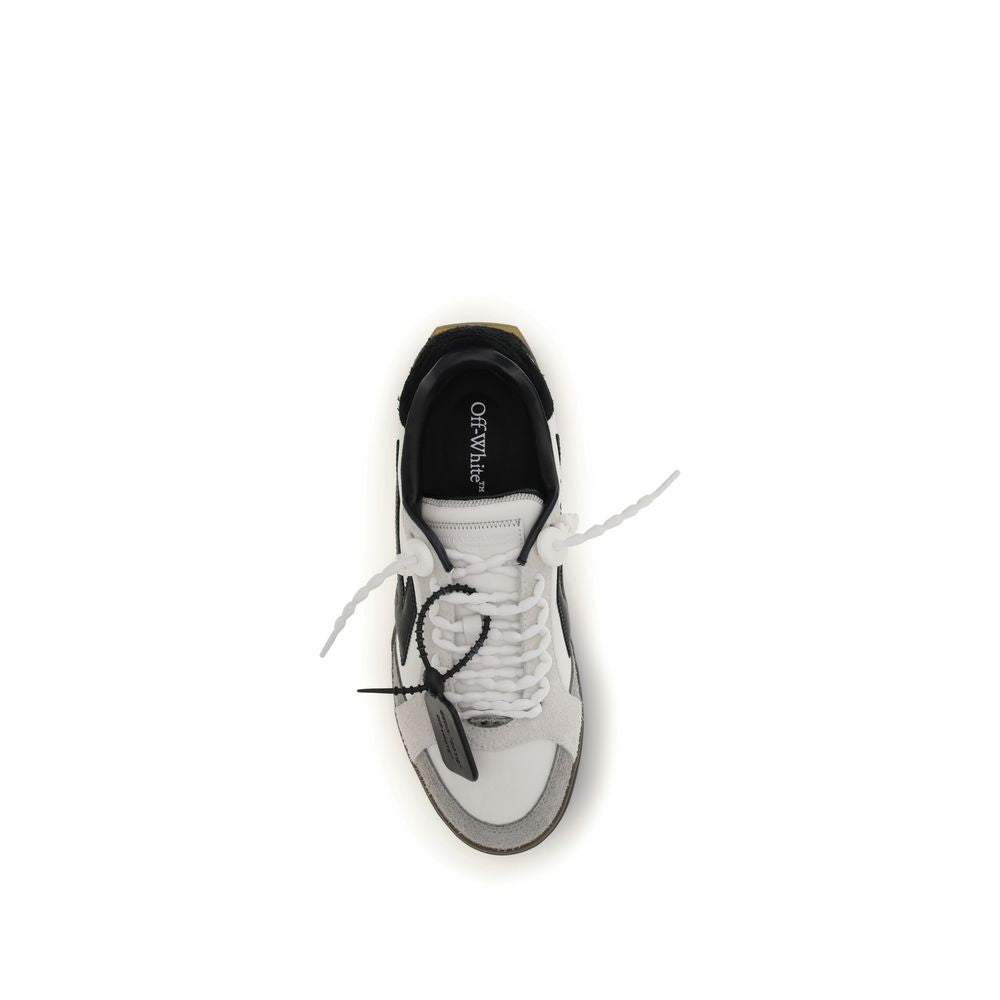 Off-White Multicolor Calf Leather Bos Taurus Low Top Men's Sneakers