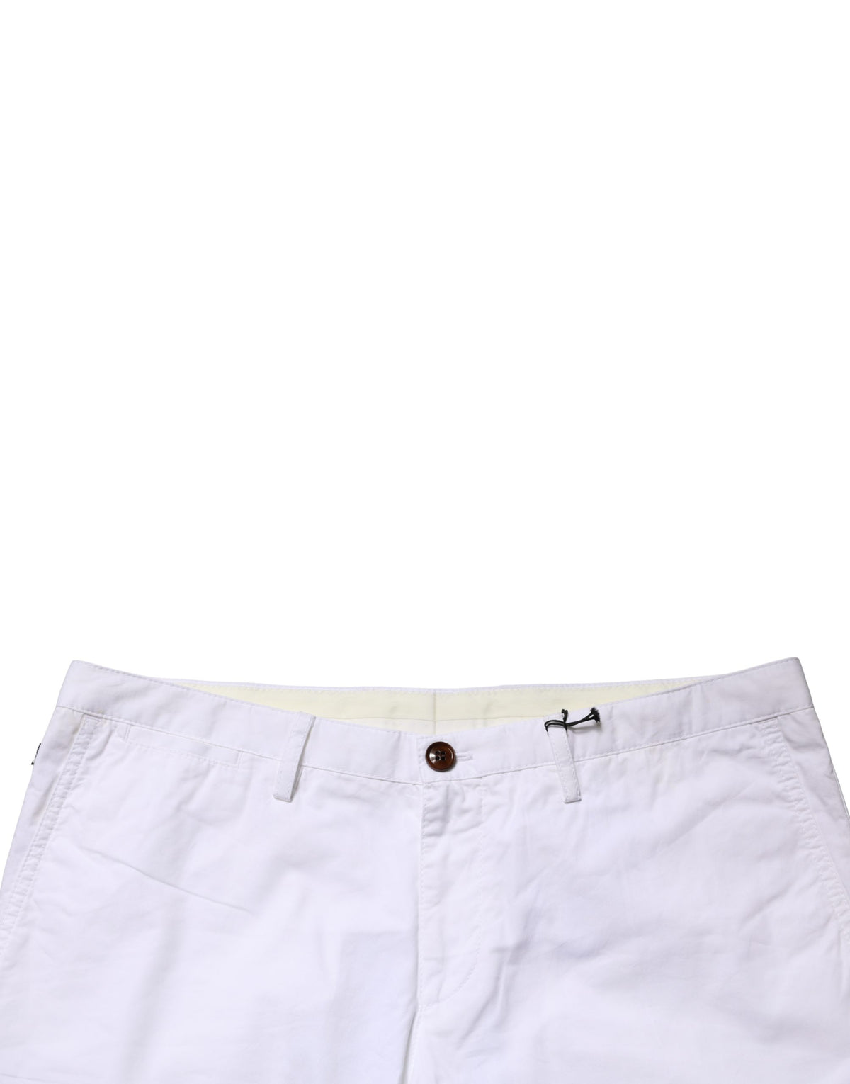 Hugo Boss White Mid Waist Skinny Chino Casual Trouser Men's Pants (Pre-Owned)