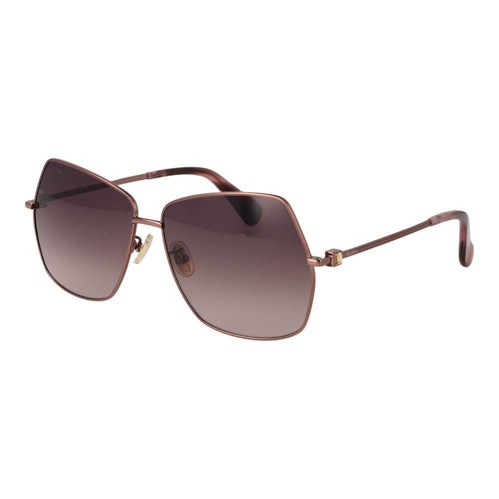 Max Mara Bronze Metal Women's Sunglasses