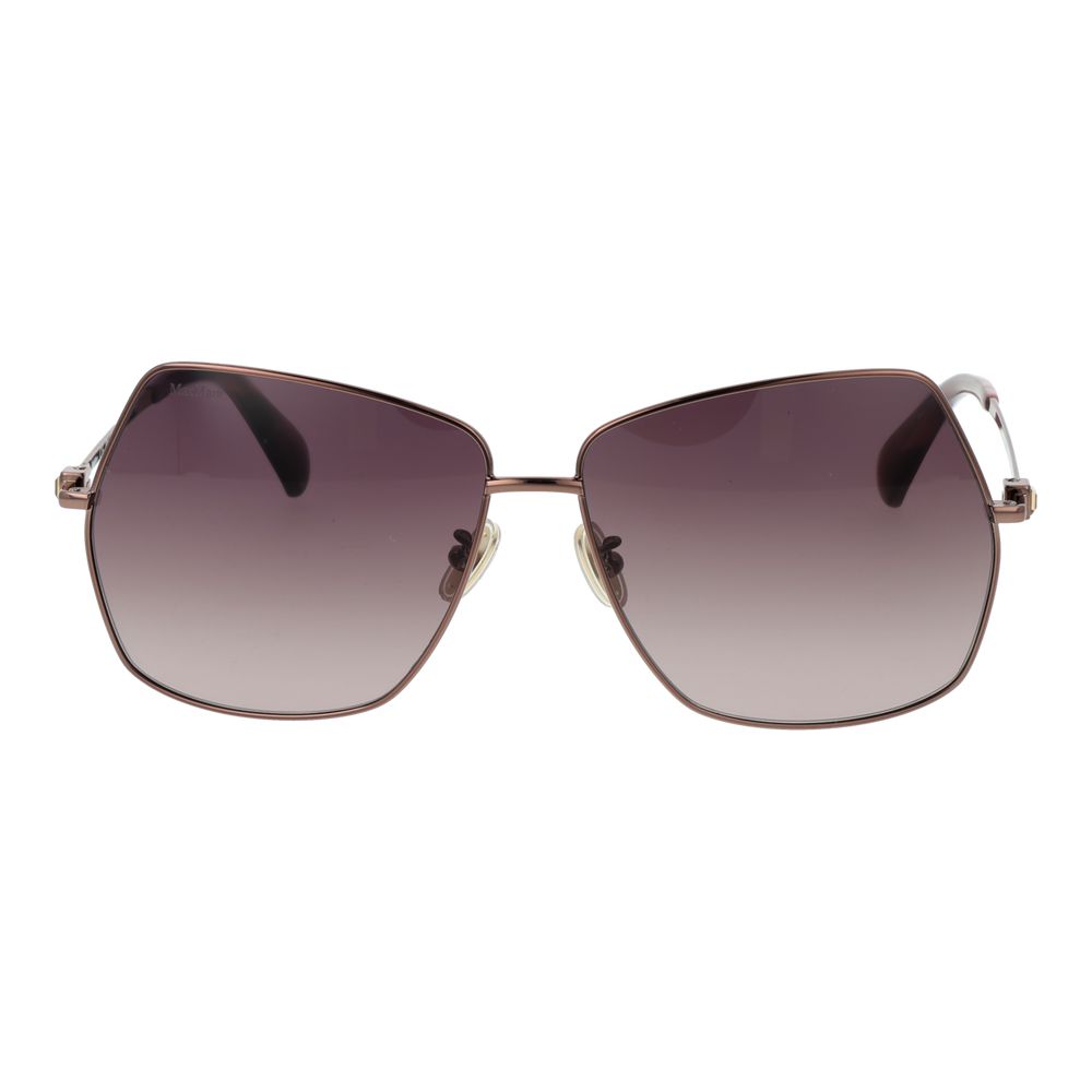 Max Mara Bronze Metal Women's Sunglasses