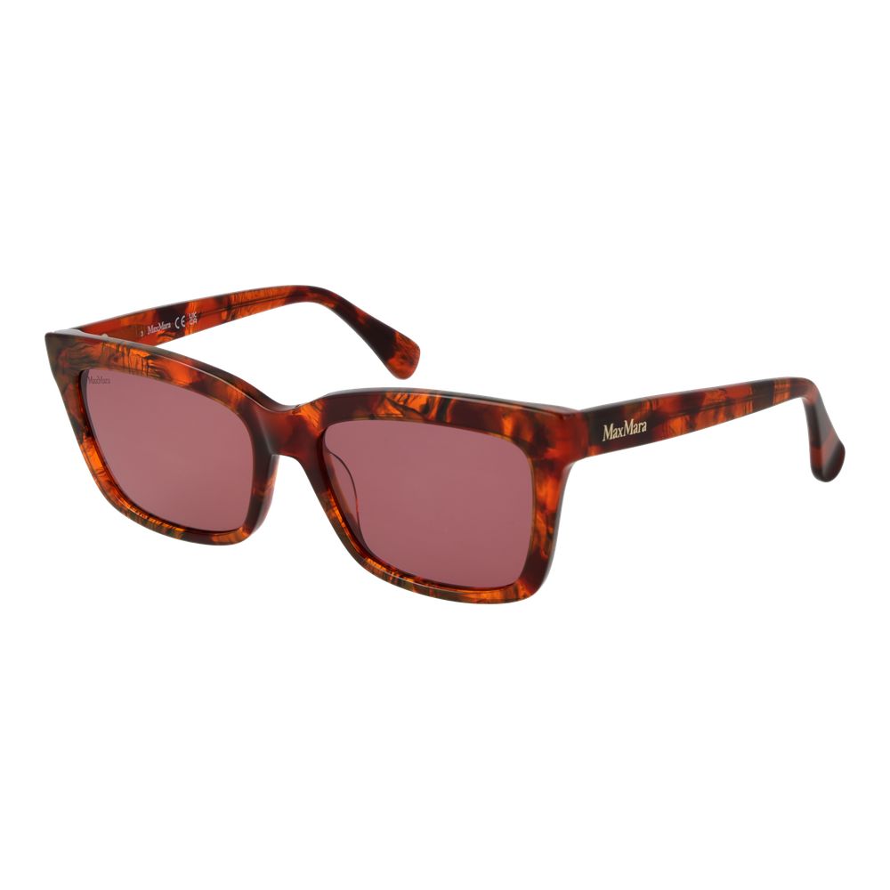 Max Mara Brown Plastic Women's Sunglasses